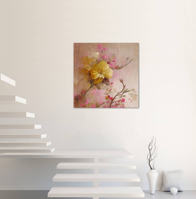 Original Contemporary Floral Digital by Mandy Koorneef