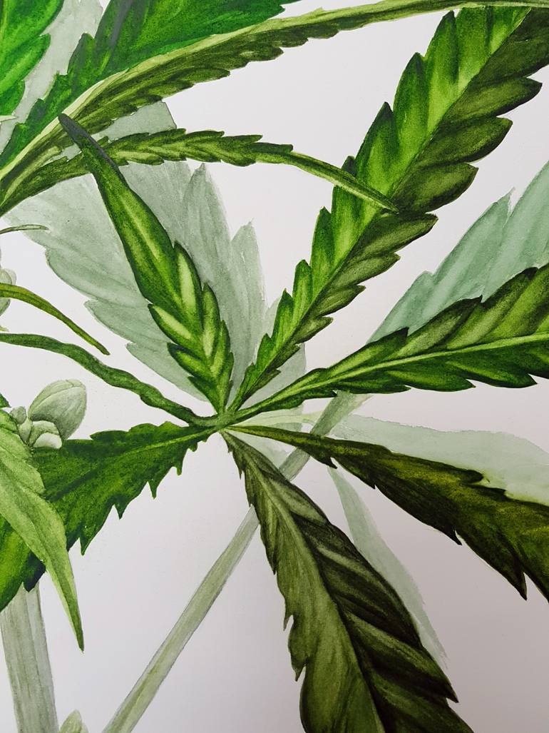 Original Realism Botanic Painting by Albina Litvinova