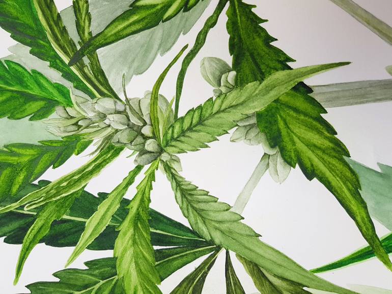 Original Realism Botanic Painting by Albina Litvinova