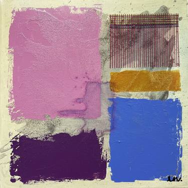 Original Abstract Expressionism Abstract Mixed Media by Laura Notari
