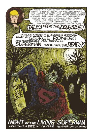 Tales From the Dougside #61 Color Print - Night of the Living Superman thumb