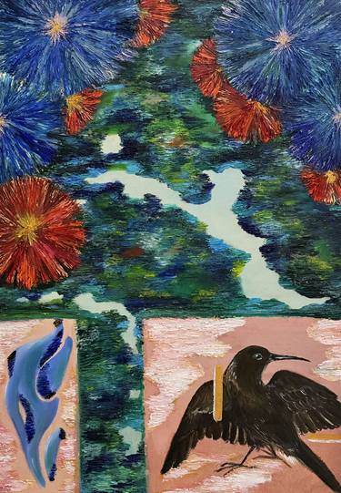 Original Contemporary Abstract Painting by Yula Kim