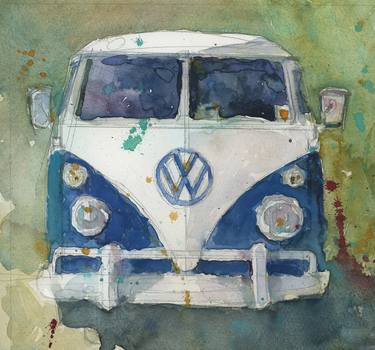 Print of Conceptual Car Paintings by Dorrie Rifkin
