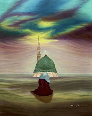 Original Religion Painting by Maria Riaz