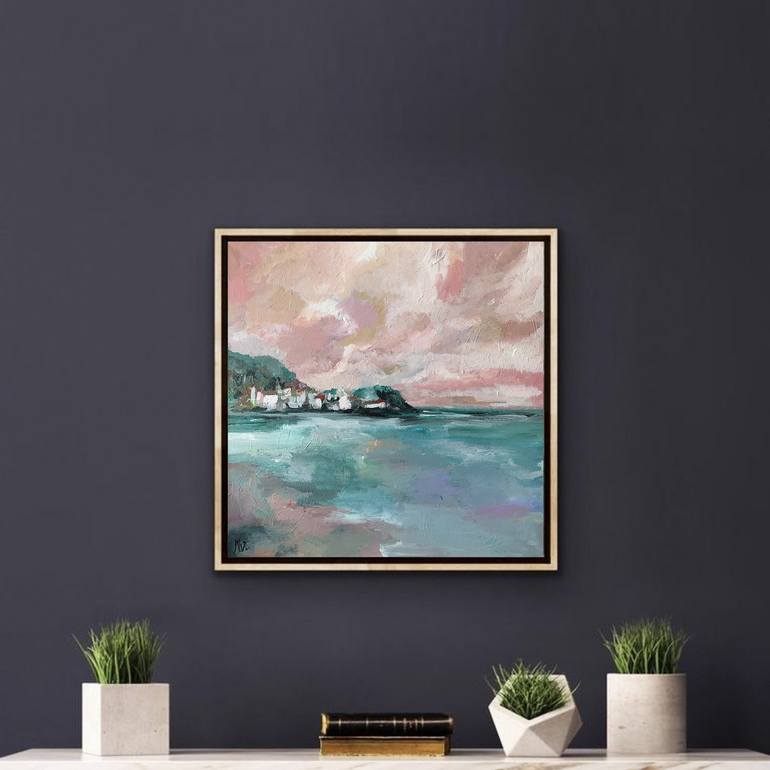 Original Abstract Landscape Painting by Victoria Bravo