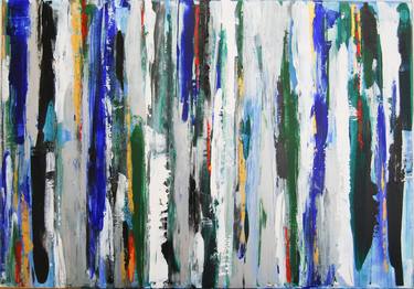 Original Abstract Expressionism Abstract Paintings by Tata Bo