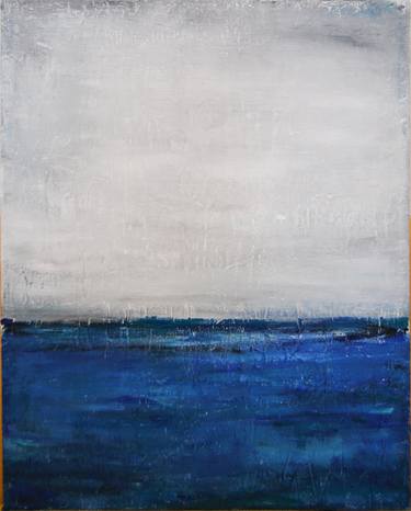 Original Abstract Seascape Paintings by Tata Bo