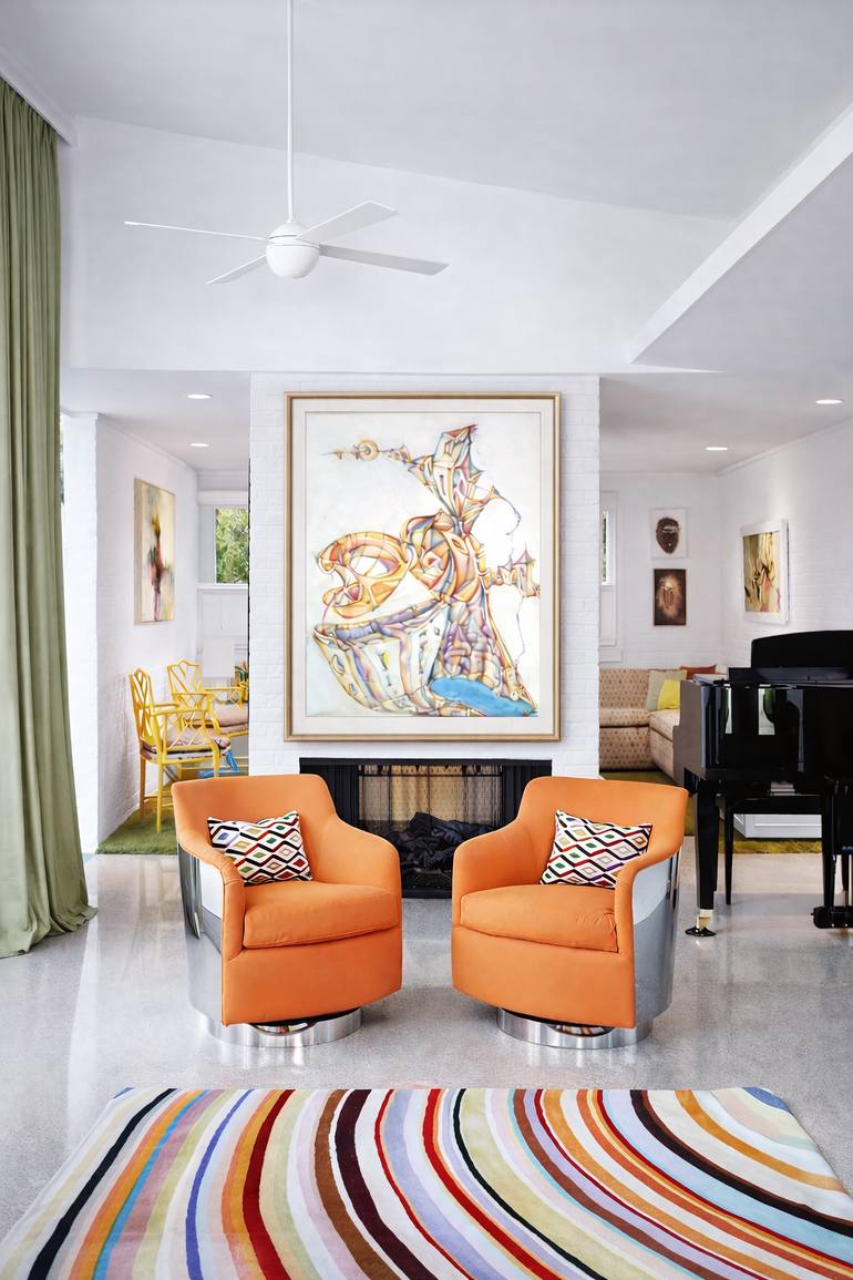 Original Abstract Painting by Lera Meltser