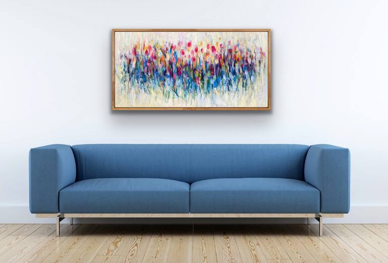 Original Abstract Painting by Ruth Becker