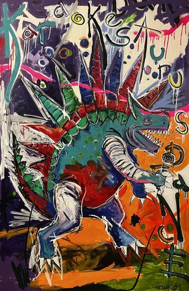Print of Graffiti Paintings by The Space Cowboy AKA Chayne Hultgren