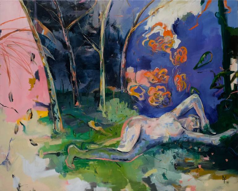 Print of Abstract Expressionism Abstract Painting by Madison Tyrell