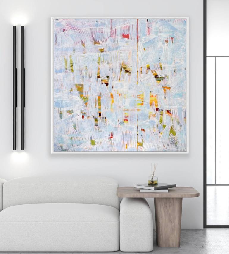 Original Abstract Painting by Mila Weis