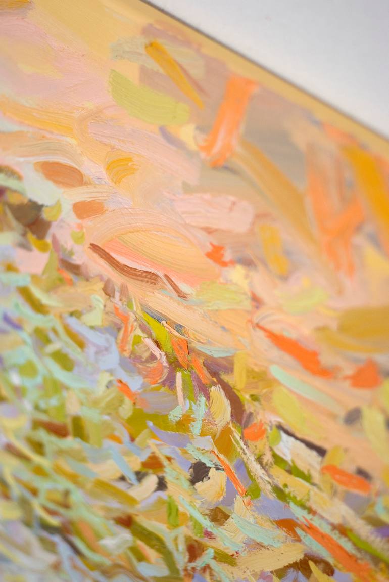 Original Abstract Seascape Painting by Mila Weis