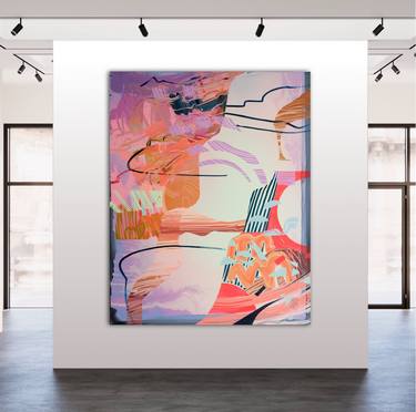 Original Abstract Paintings by Mila Weis