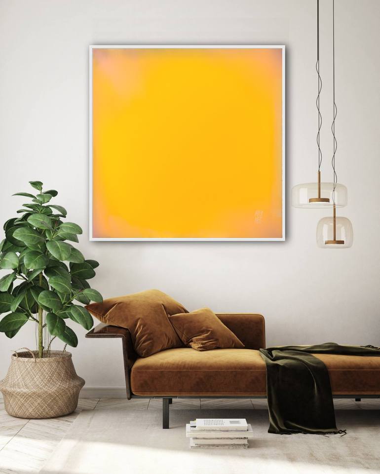 Original Minimalism Abstract Painting by Mila Weis