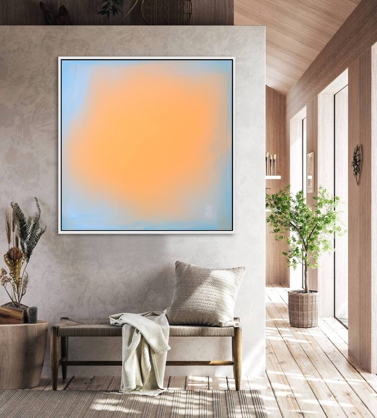 Original Minimalism Abstract Painting by Mila Weis