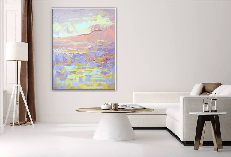 Original Impressionism Landscape Painting by Mila Weis