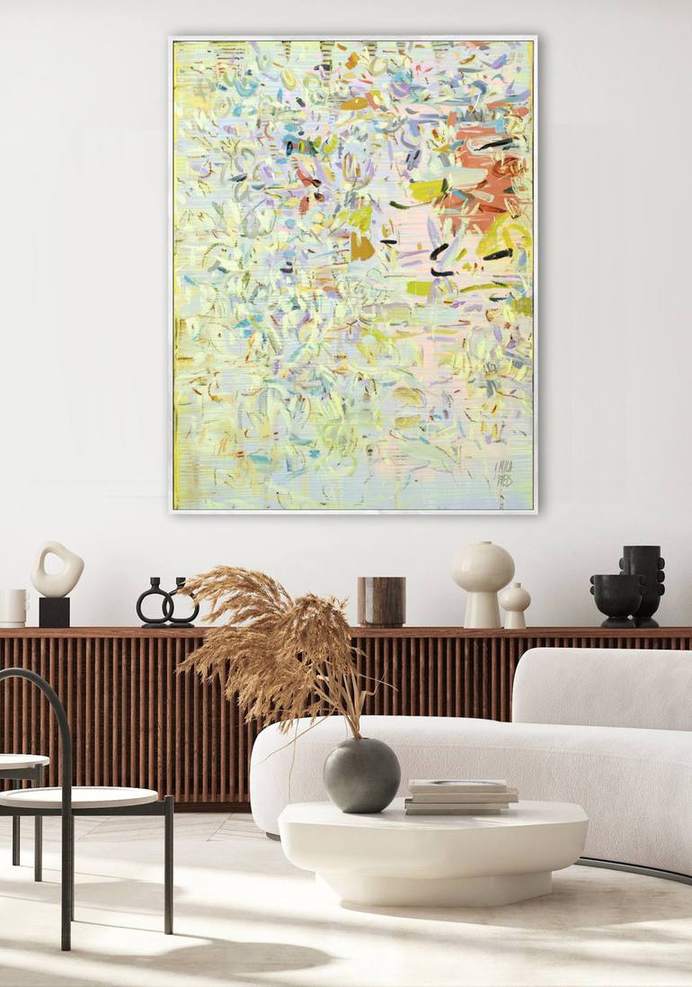 Original Impressionism Floral Painting by MILA WEIS