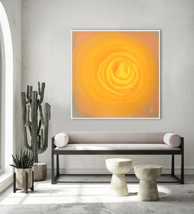 Original Abstract Painting by Mila Weis