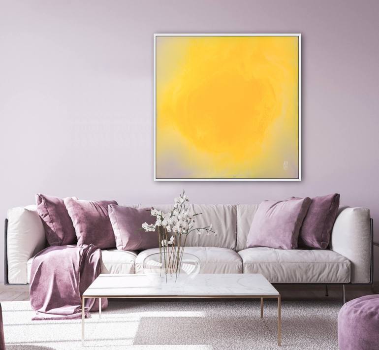 Original Color Field Painting Abstract Painting by Mila Weis