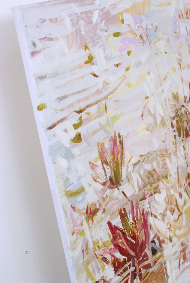 Original Impressionism Floral Painting by MILA WEIS