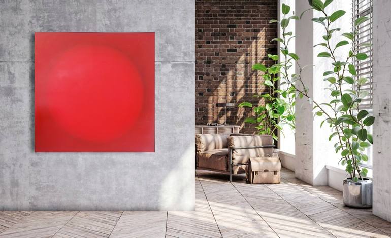 Original Minimalism Abstract Painting by Mila Weis