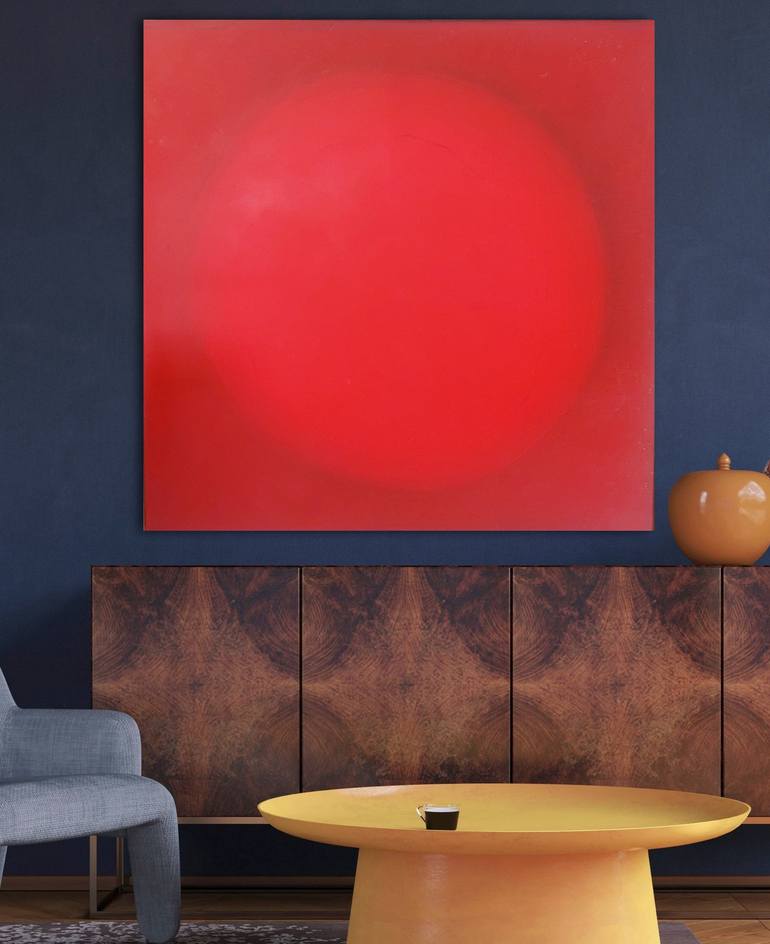 Original Minimalism Abstract Painting by Mila Weis