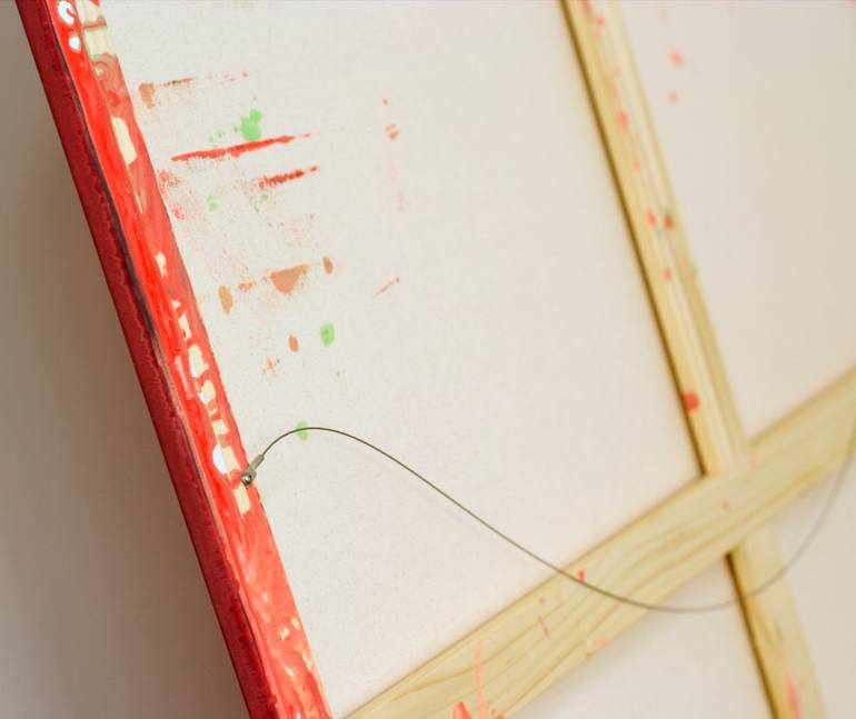 Original Minimalism Abstract Painting by Mila Weis