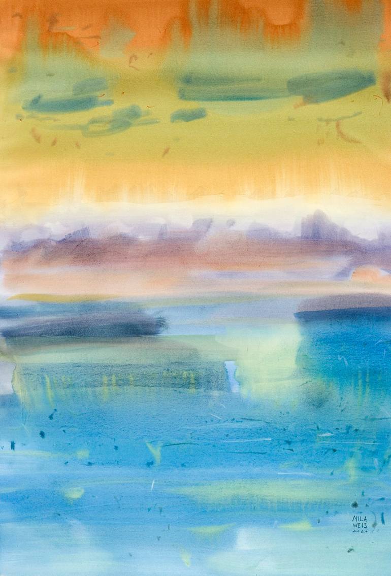 Original  Painting by mila weis
