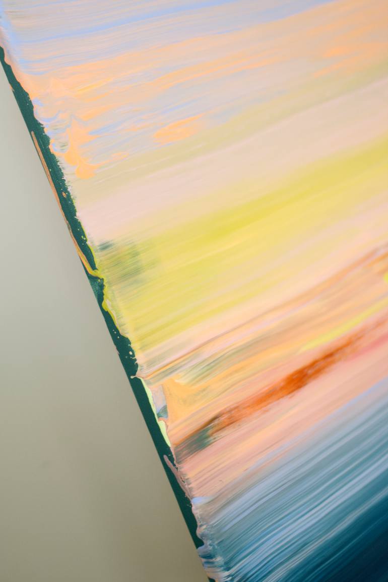 Original Abstract Landscape Painting by Mila Weis