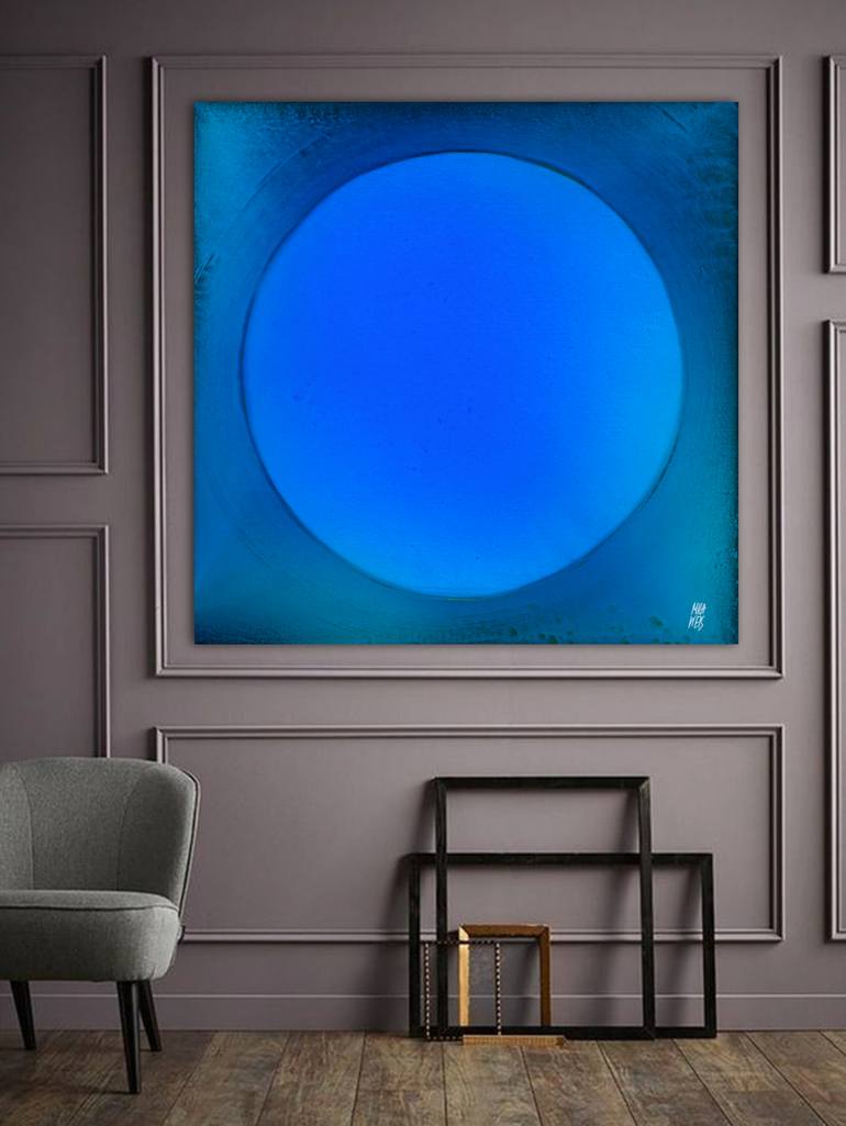 Original Minimalism Abstract Painting by Mila Weis