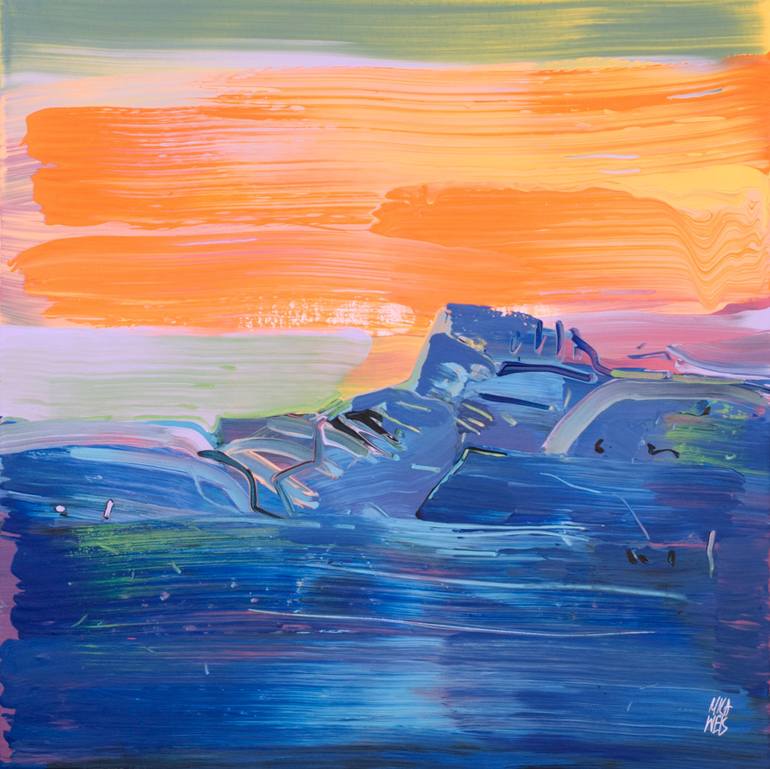 Original  Painting by mila weis