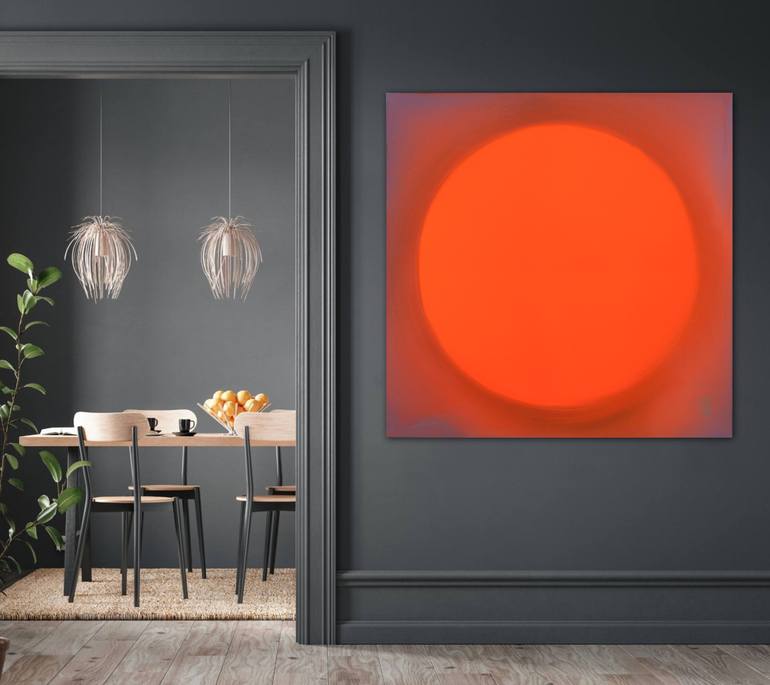 Original Color Field Painting Abstract Painting by Mila Weis