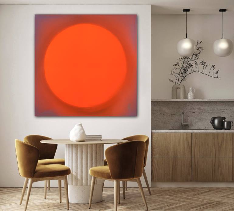 Original Color Field Painting Abstract Painting by Mila Weis