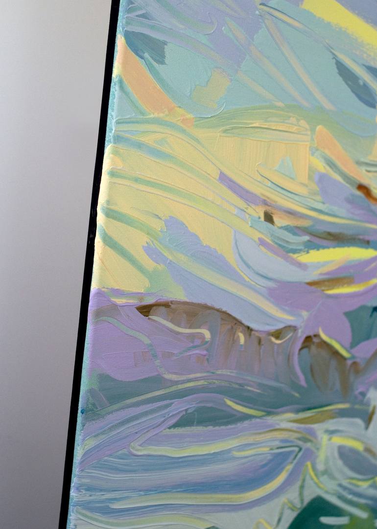 Original Impressionism Seascape Painting by Mila Weis