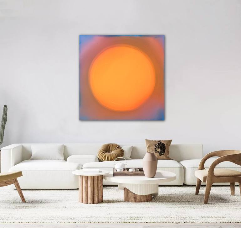 Original Minimalism Abstract Painting by Mila Weis