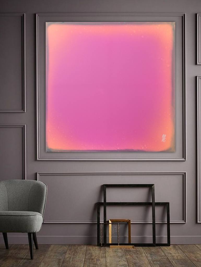 Original Color Field Painting Abstract Painting by Mila Weis