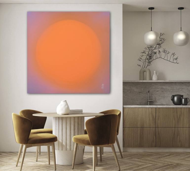 Original Color Field Painting Abstract Painting by Mila Weis