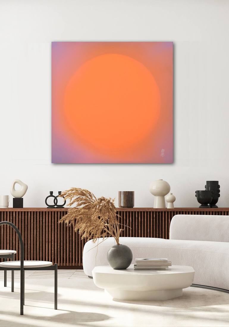 Original Color Field Painting Abstract Painting by Mila Weis
