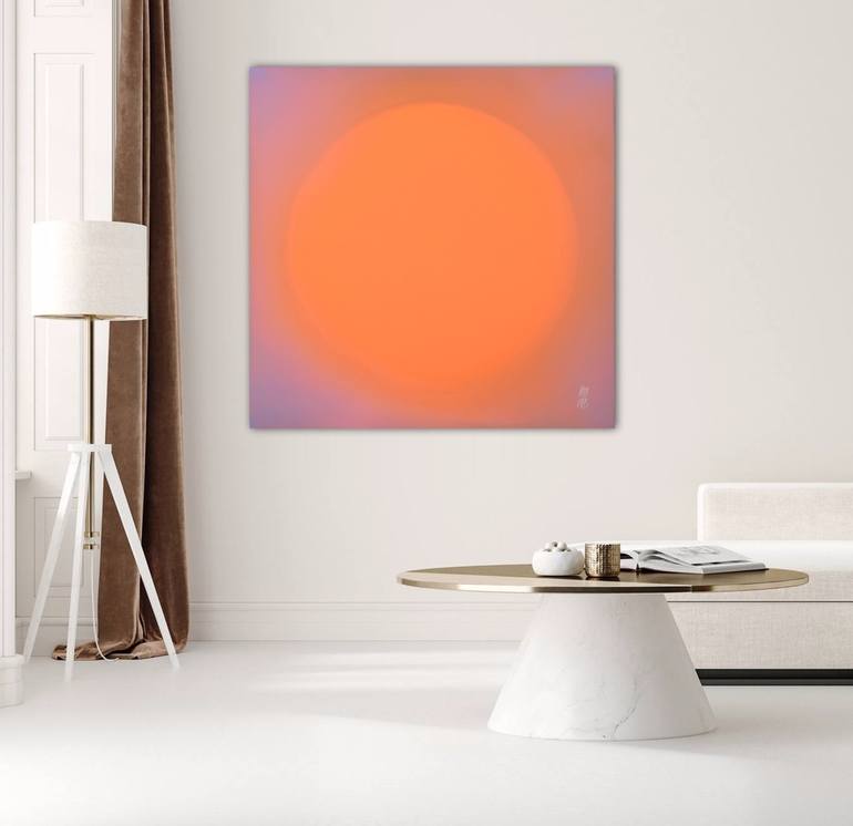 Original Color Field Painting Abstract Painting by Mila Weis