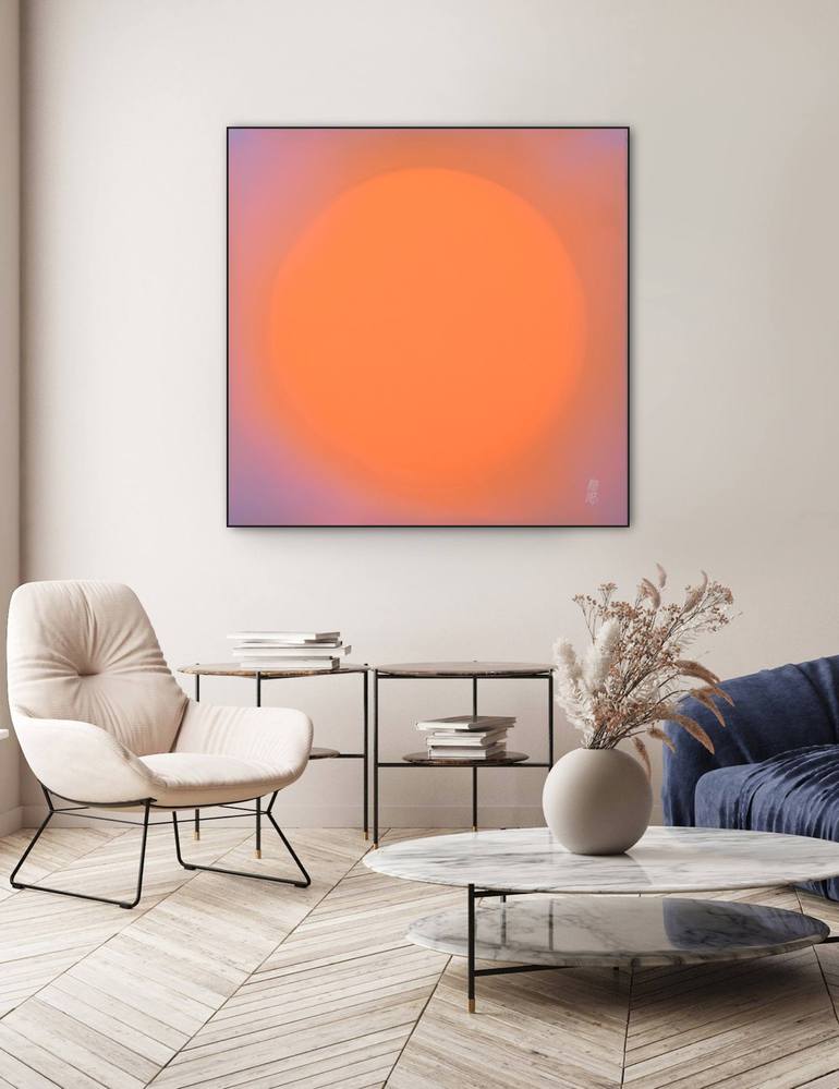 Original Color Field Painting Abstract Painting by Mila Weis