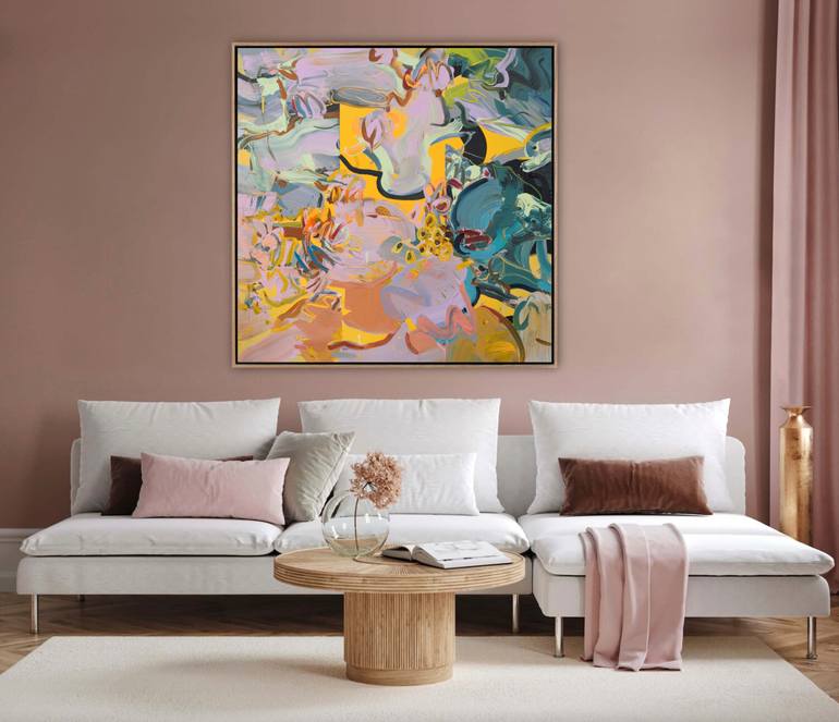 Original Impressionism Floral Painting by Mila Weis