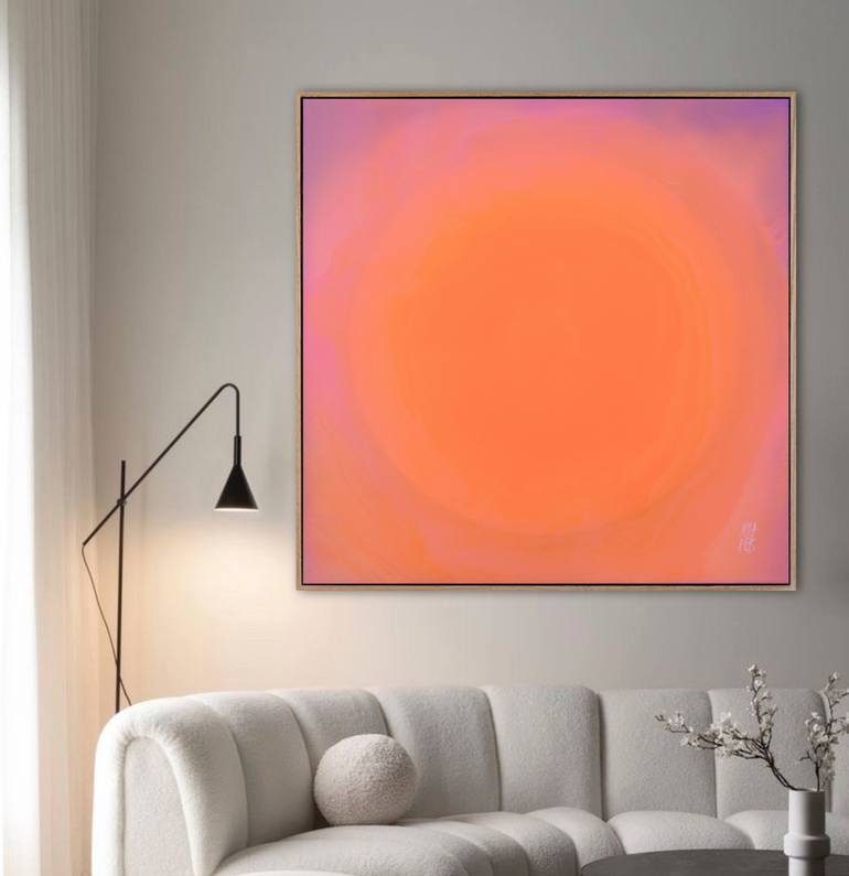 Original Minimalism Abstract Painting by Mila Weis