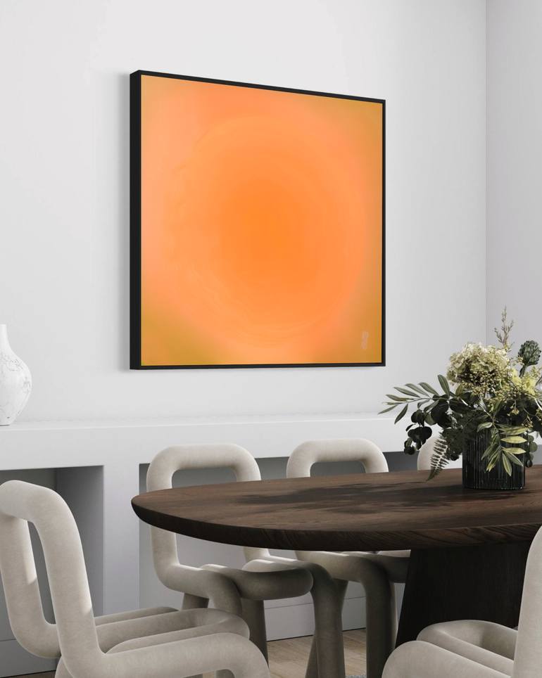 Original Color Field Painting Abstract Painting by Mila Weis