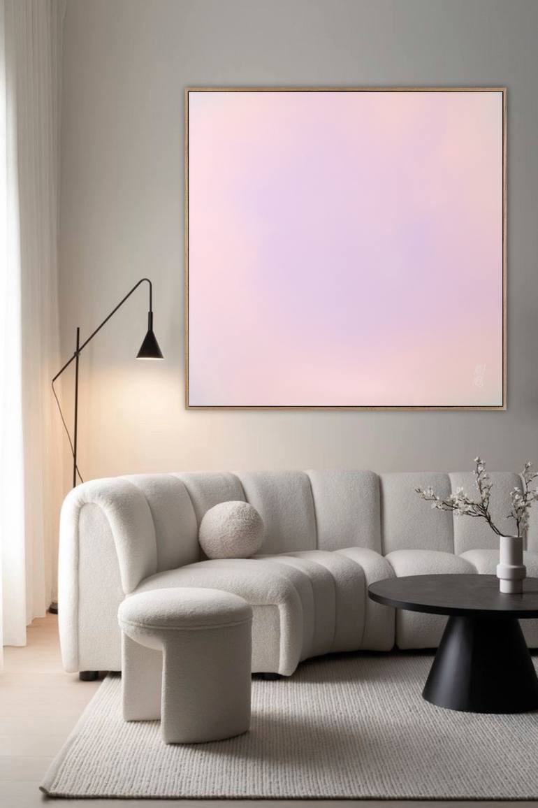 Original Minimalism Abstract Painting by Mila Weis