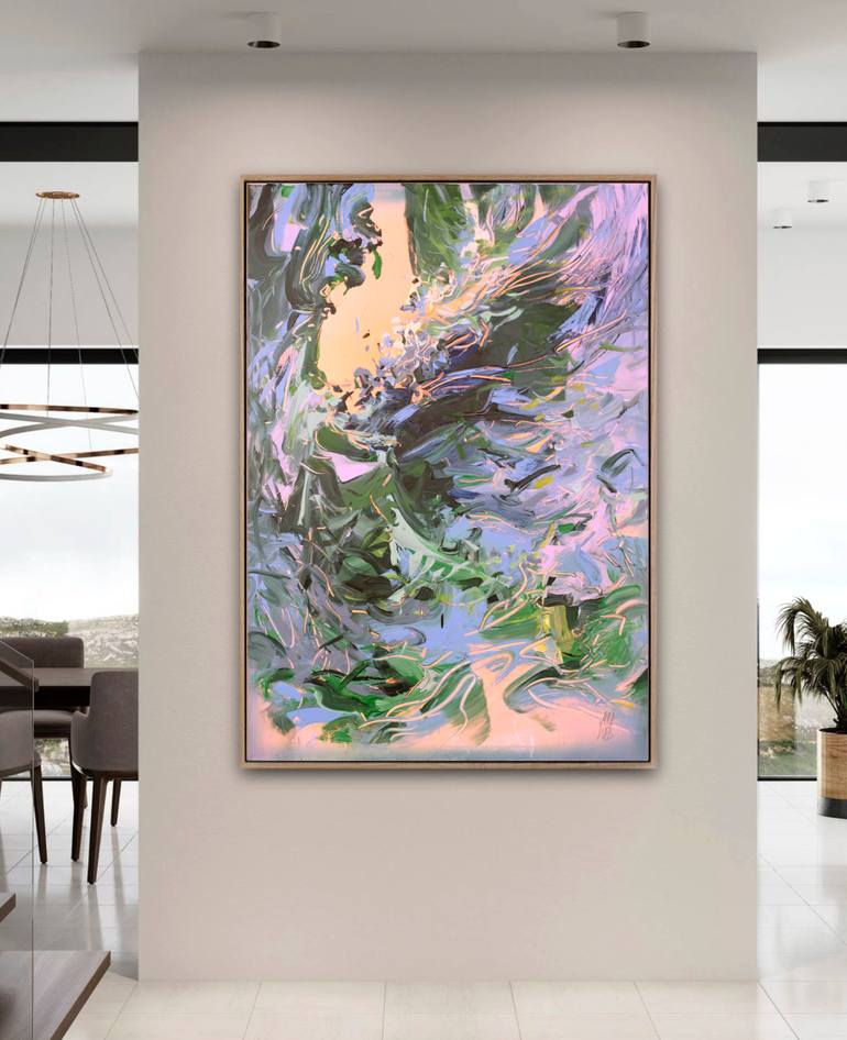 Original Impressionism Seascape Painting by Mila Weis