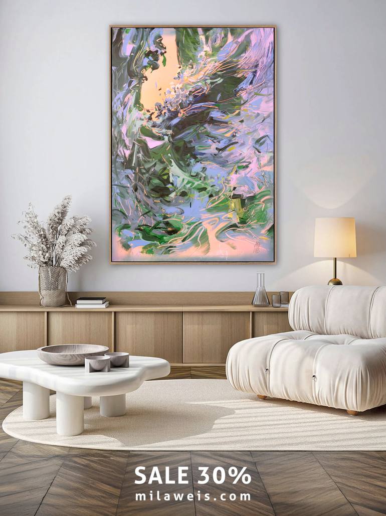 Original Impressionism Seascape Painting by Mila Weis
