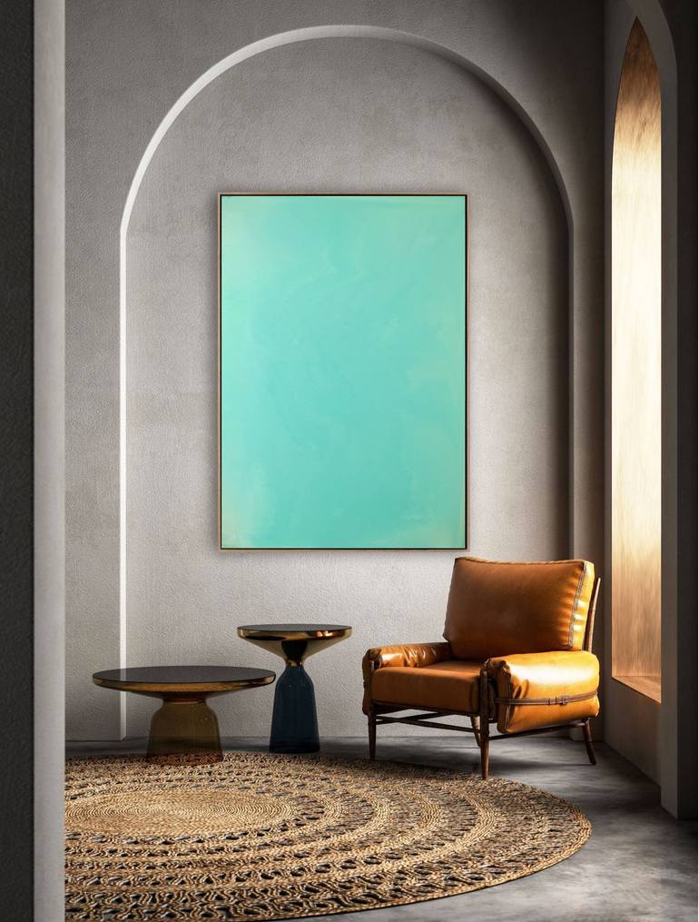 Original Minimalism Abstract Painting by Mila Weis