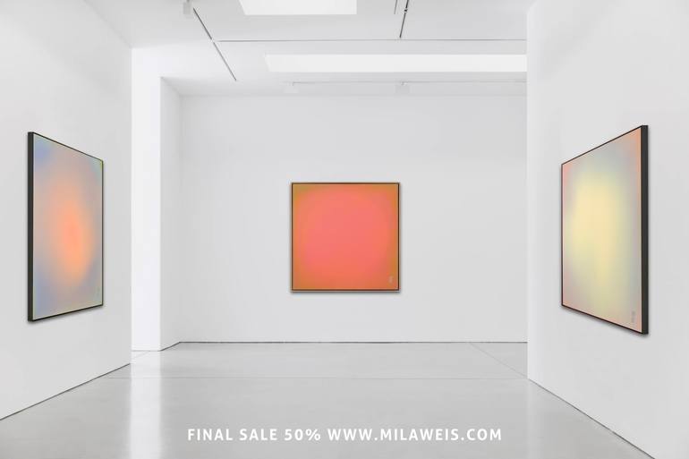 Original Minimalism Abstract Painting by Mila Weis