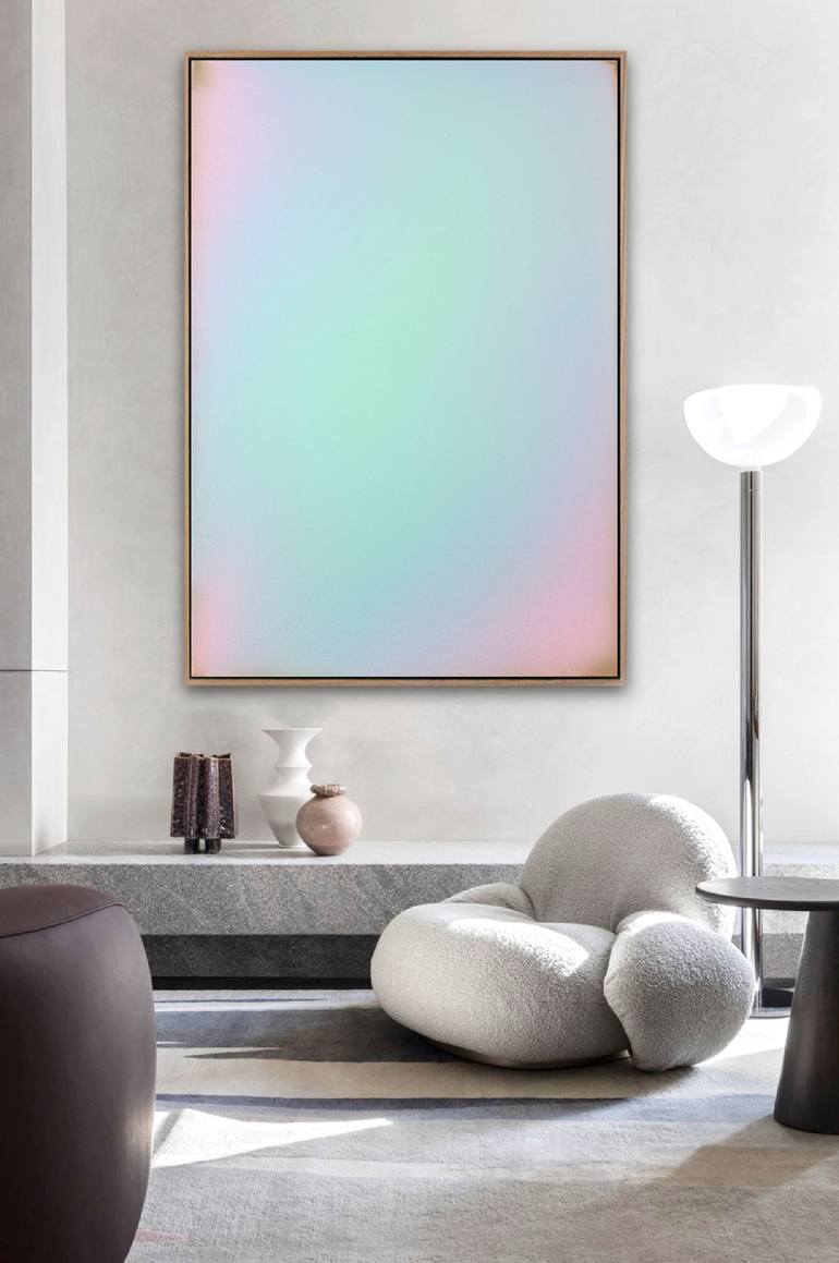 Original Color Field Painting Abstract Painting by Mila Weis